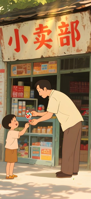 儿时的小卖部