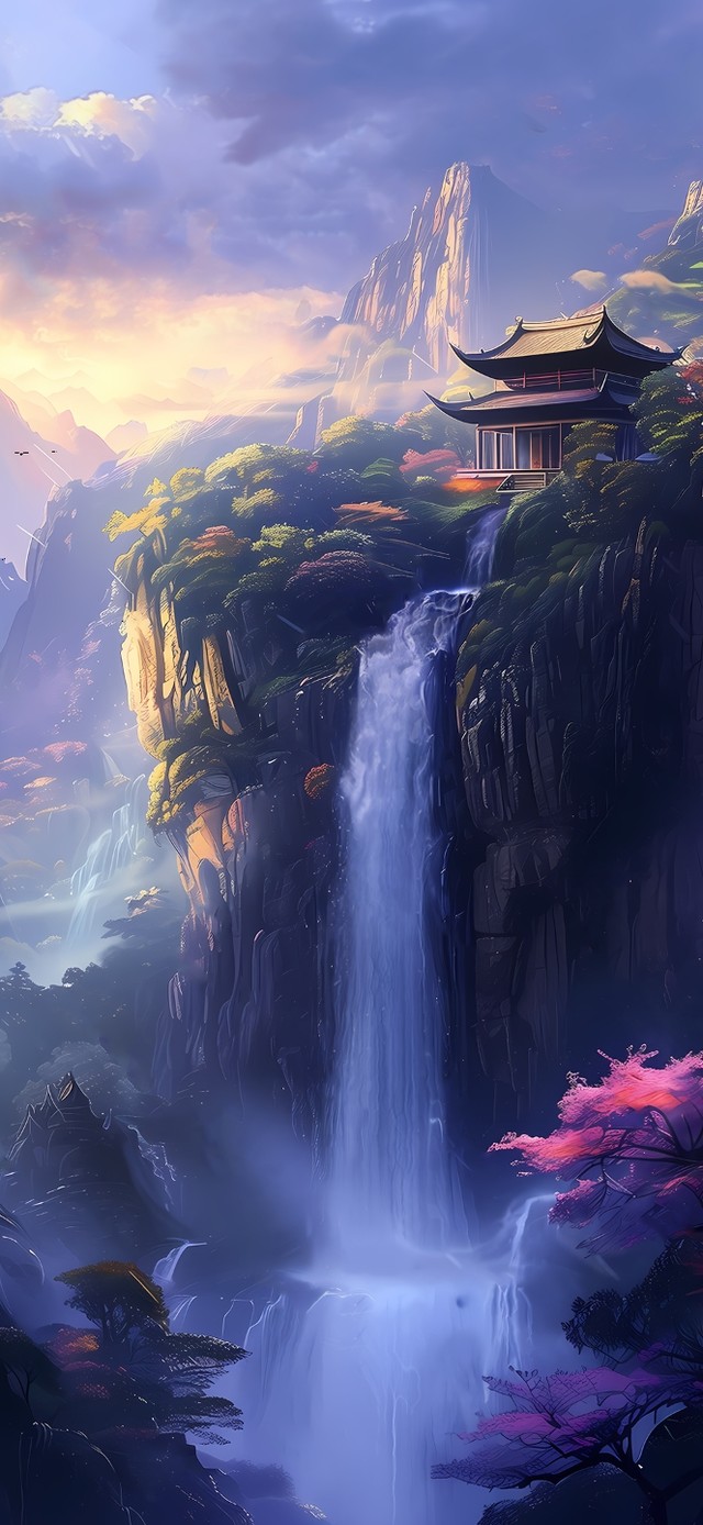 飞流直下三千尺