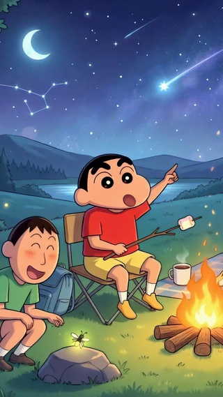 春日部伙伴夏夜露营