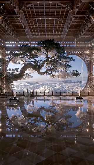 云巅仙殿漫游