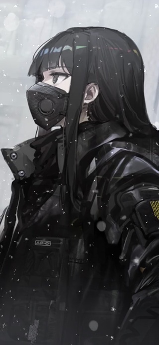 黑衣少女