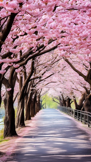 浪漫樱花大道