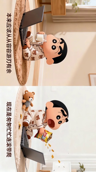 蜡笔小新·没出息