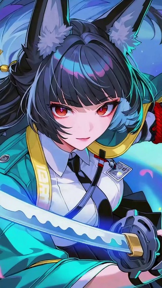 绝区零星见雅 酷炫持刀兽耳娘