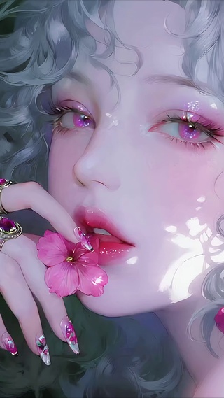 鸢尾花少女