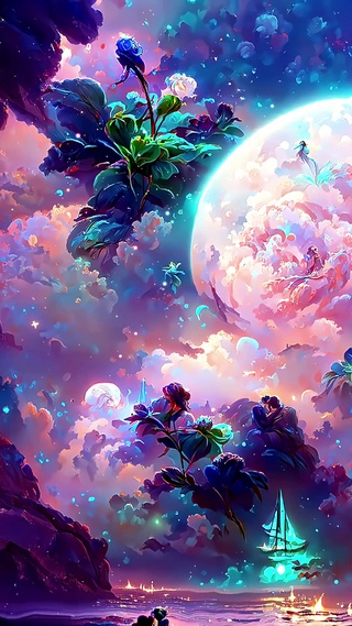 紫色壁纸 紫色手机壁纸 紫色手机动态壁纸 元气壁纸