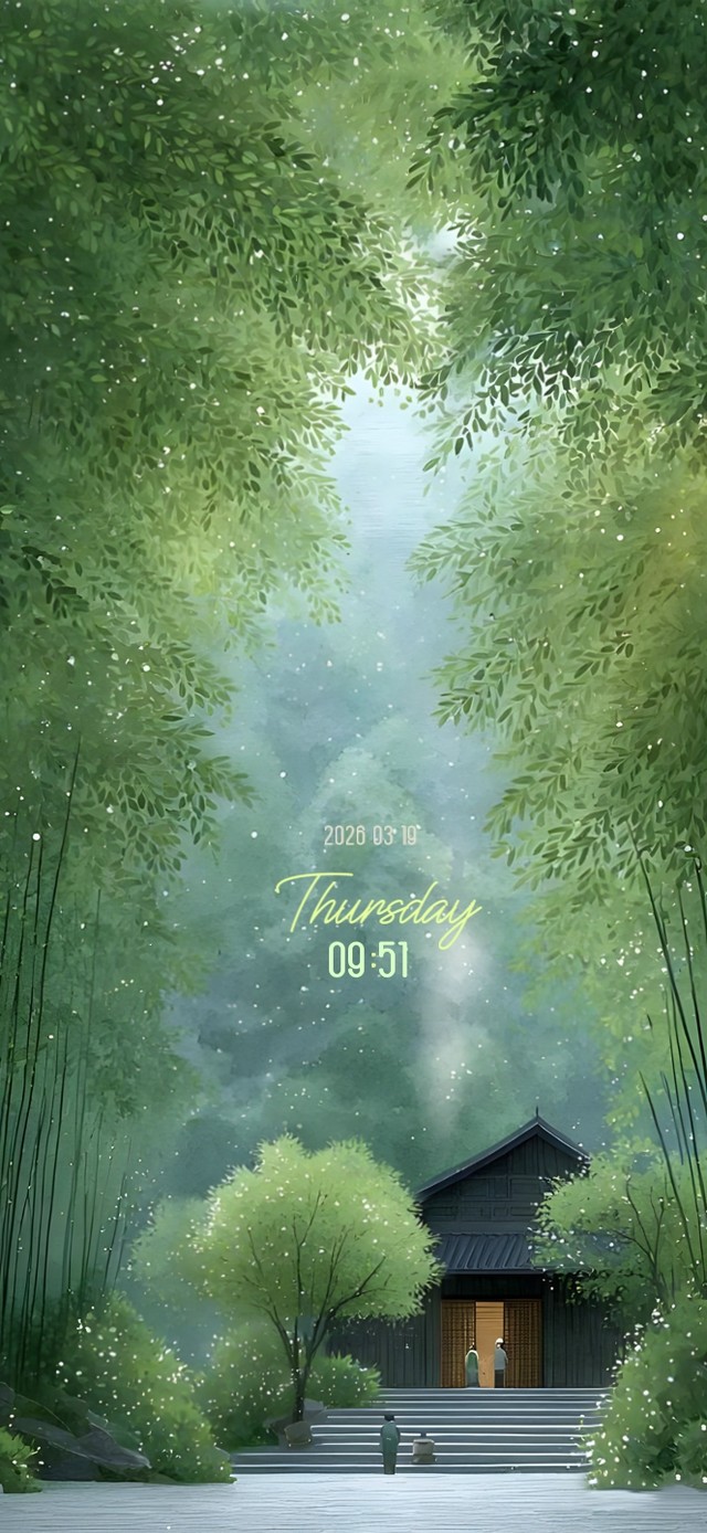 唯美治愈 竹林人家