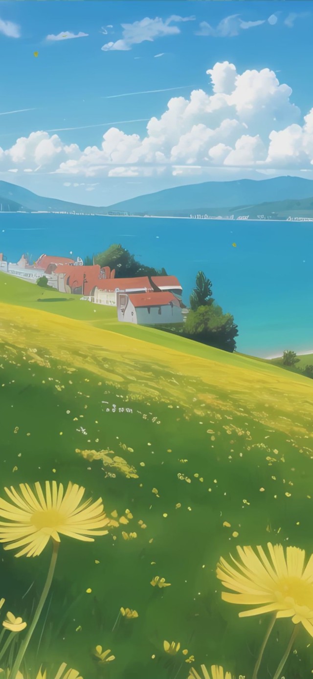护眼山川