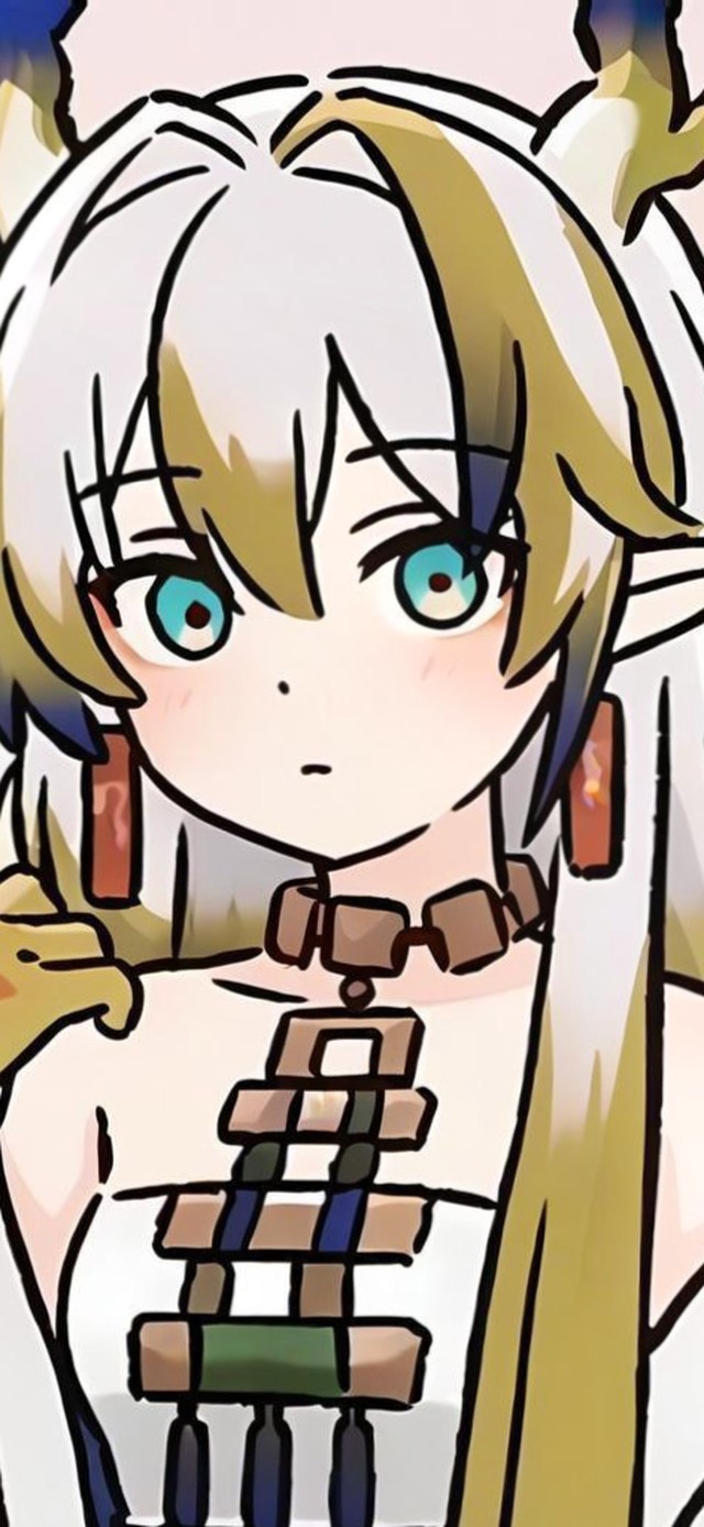 明日方舟黍呆萌年限手绘风2组件