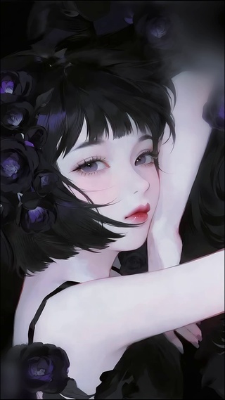 唯美倦夏少女