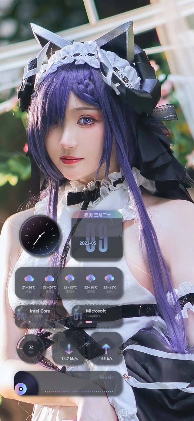 4K性感二次元美女