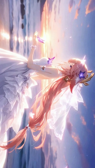 八重神子丨晚潮归梦丨