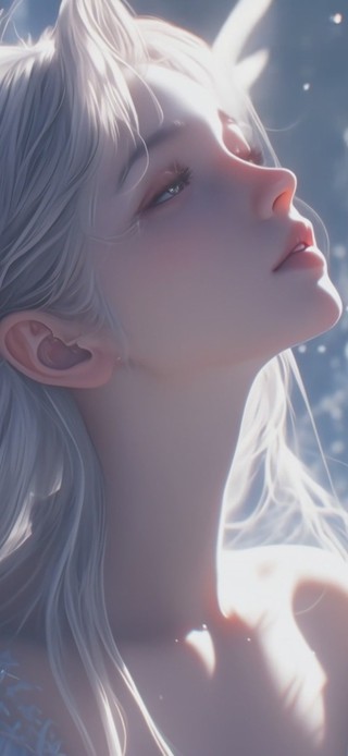 雪夜天使女孩