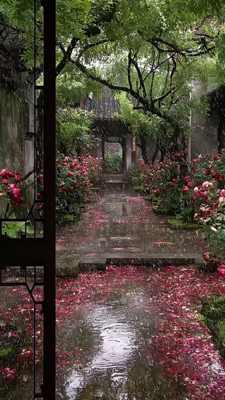 暴雨的午后