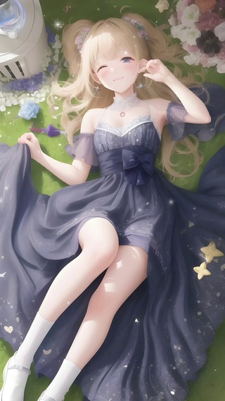 甜美可爱少女
