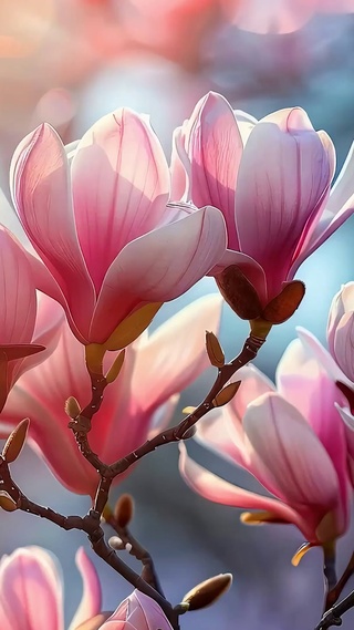 护眼小清新花朵