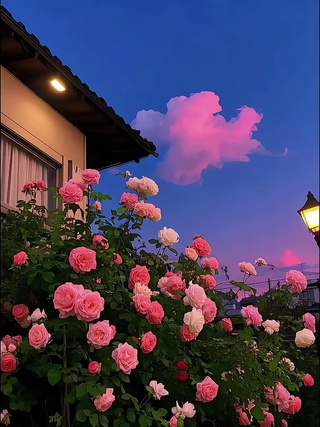 浪漫花墙
