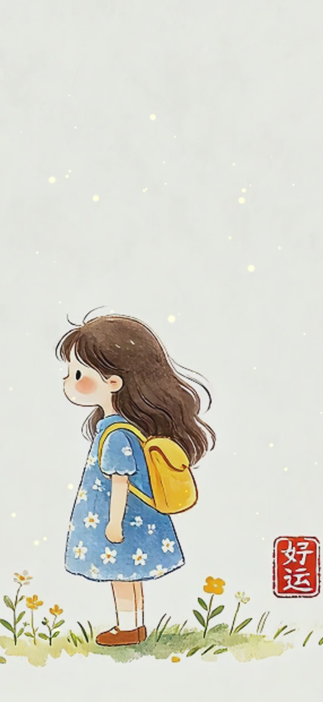 可爱小女孩