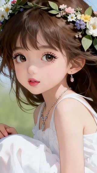 可爱女孩
