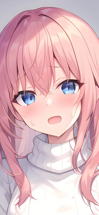 可爱治愈房间少女