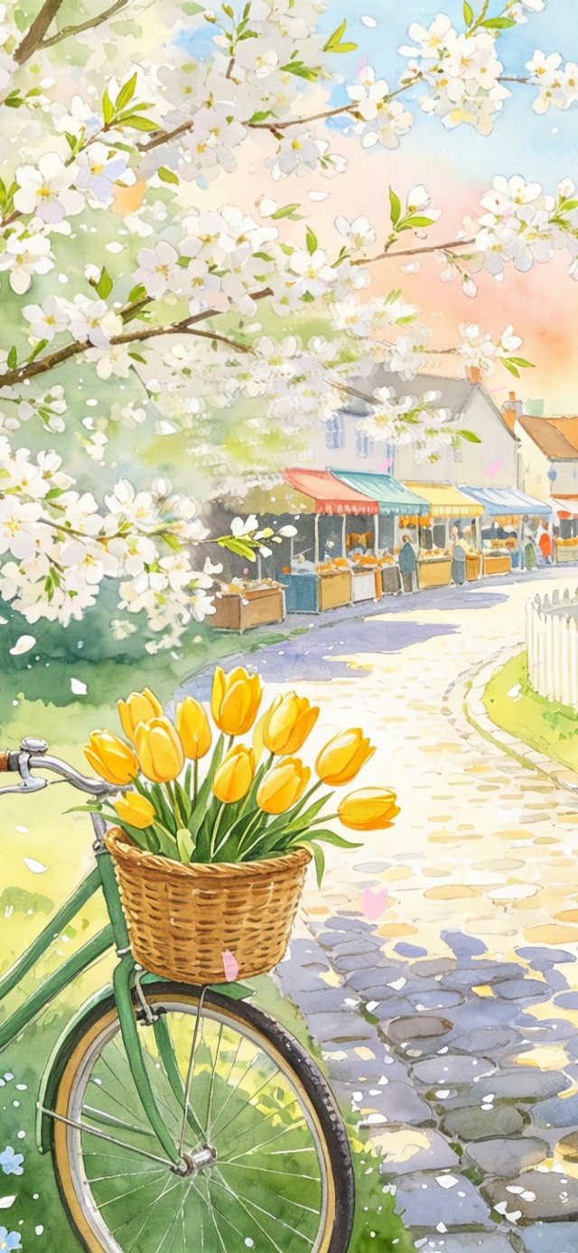 花漾壁纸|樱花小屋