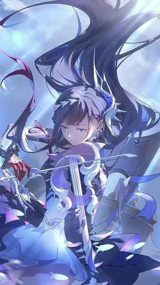 拉小提琴的海瑟音