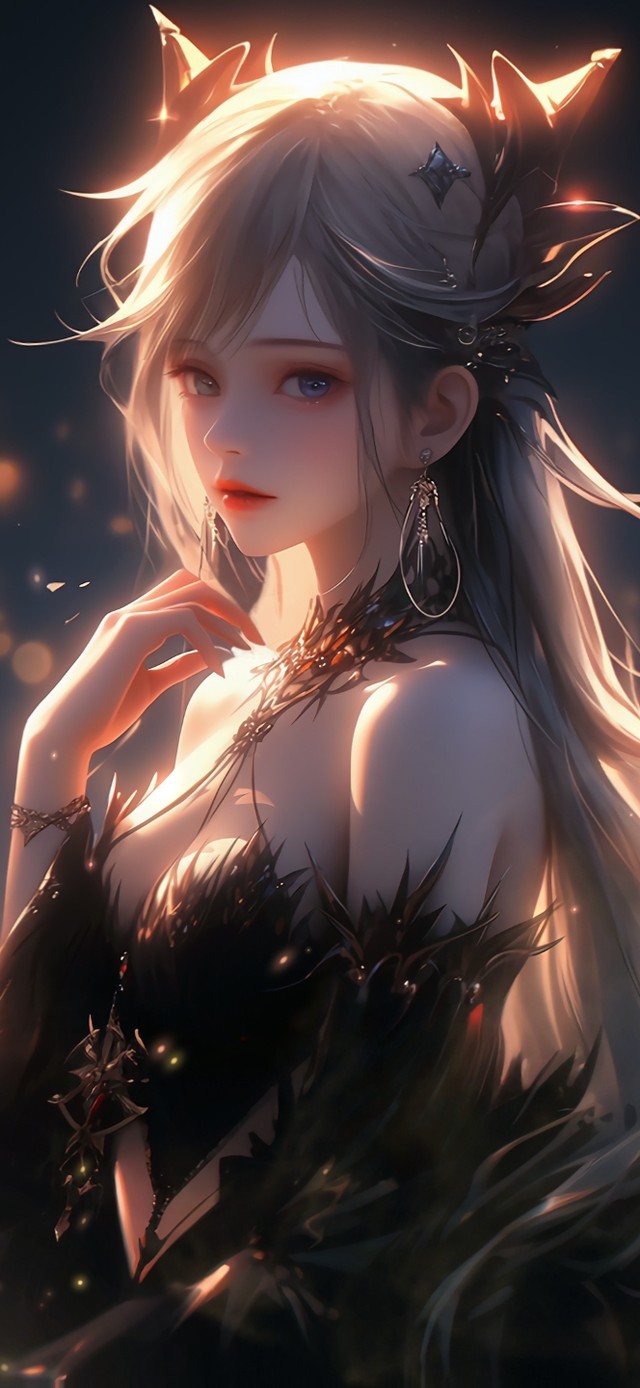 烛光曳曳映佳人