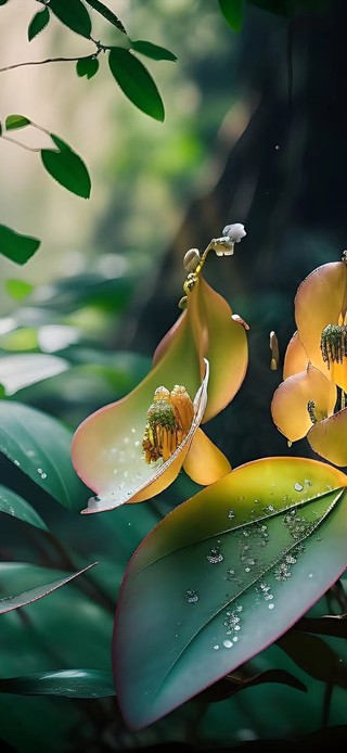 护眼 绿色植物