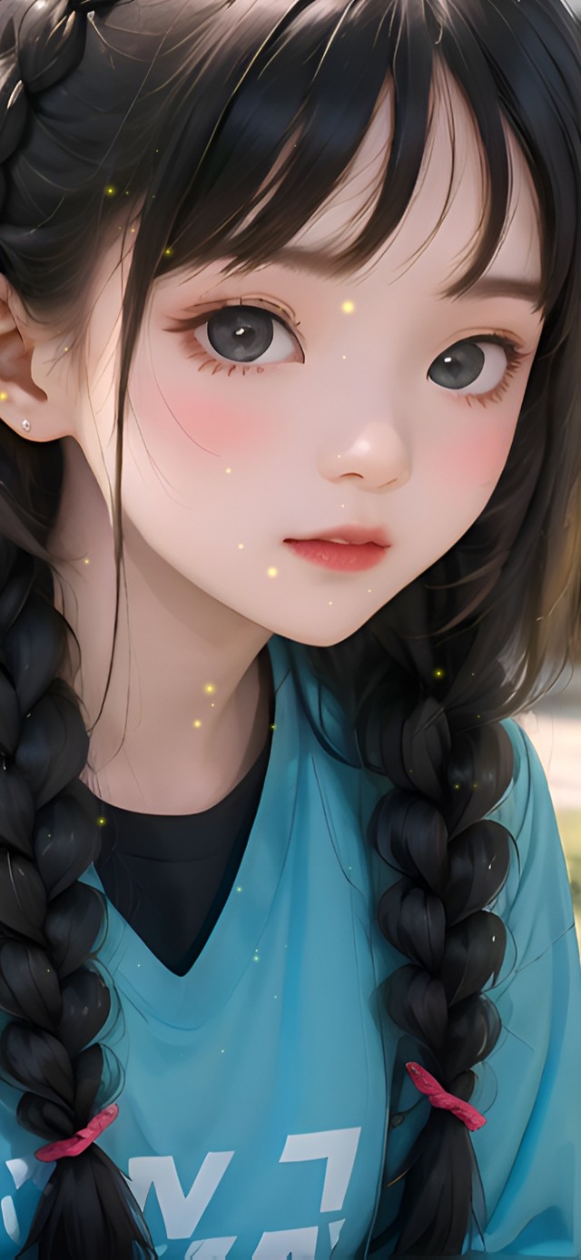 4k可爱甜美女孩