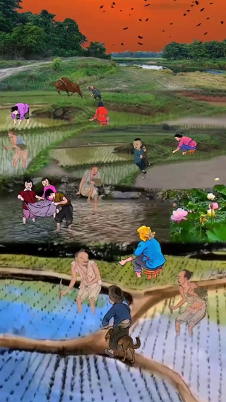 插秧