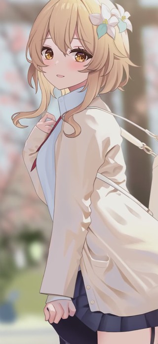 清纯可爱校园少女