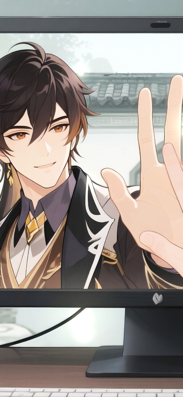 穿越次元的钟离应援团