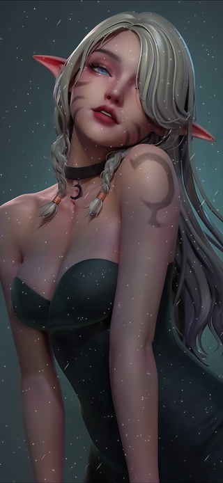 美女精灵