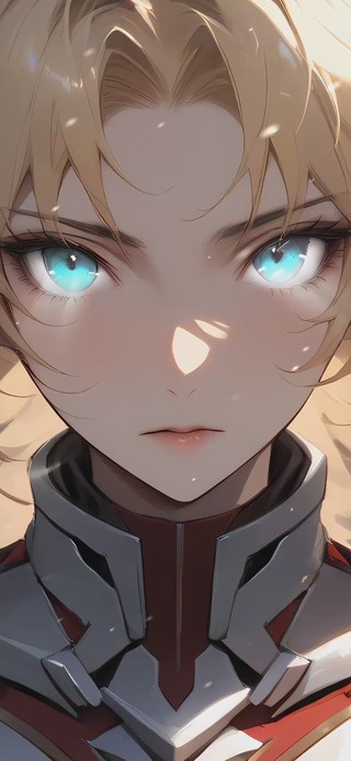 雪中骑士女孩