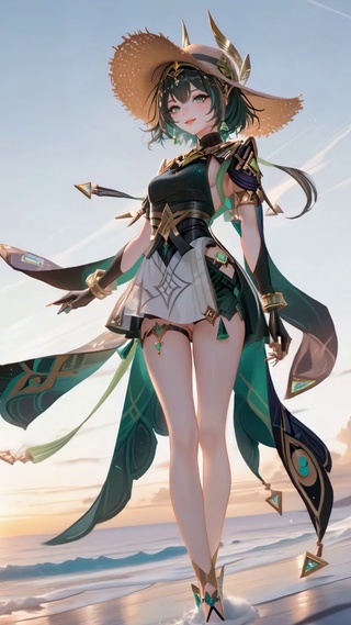 海边日落奈芙尔