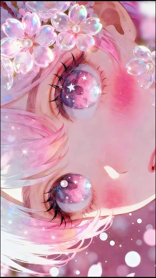 水晶樱花少女灵透之眸