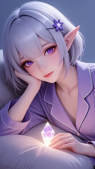 二次元精灵耳美女