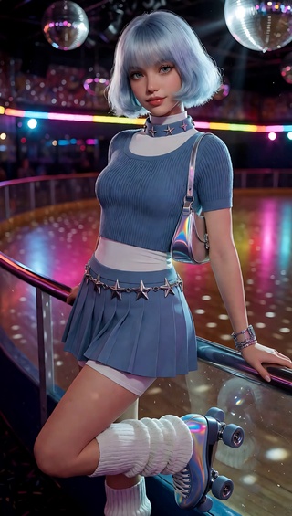 千禧甜酷少女