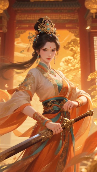 巾帼女剑
