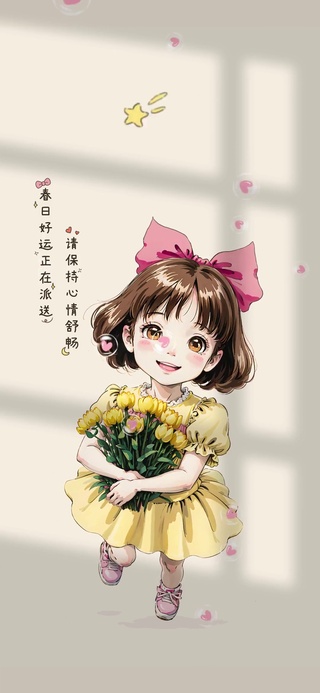 春日好运正在派送