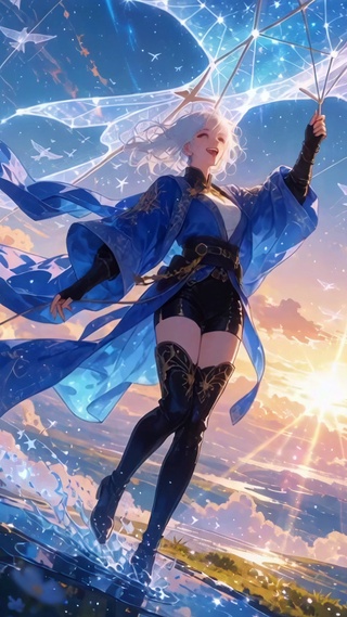 二次元梦幻美女壁纸