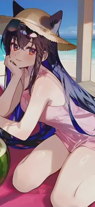 海边泳装少女-缄默德克萨斯