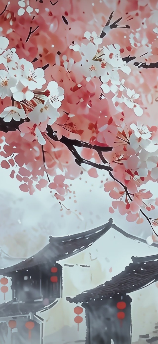 春入江南樱自开