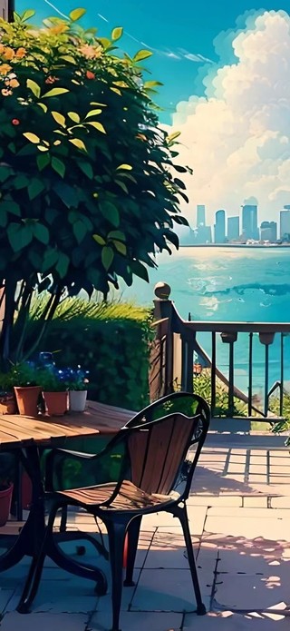 湖边阳光小院