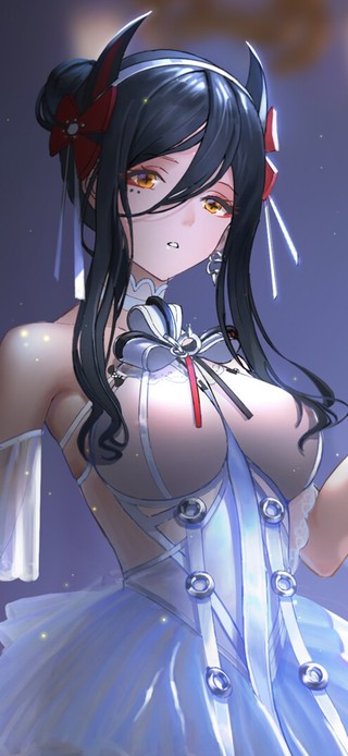 4K礼服美少女