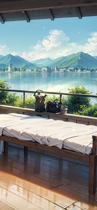 唯美治愈阳光惬意小屋