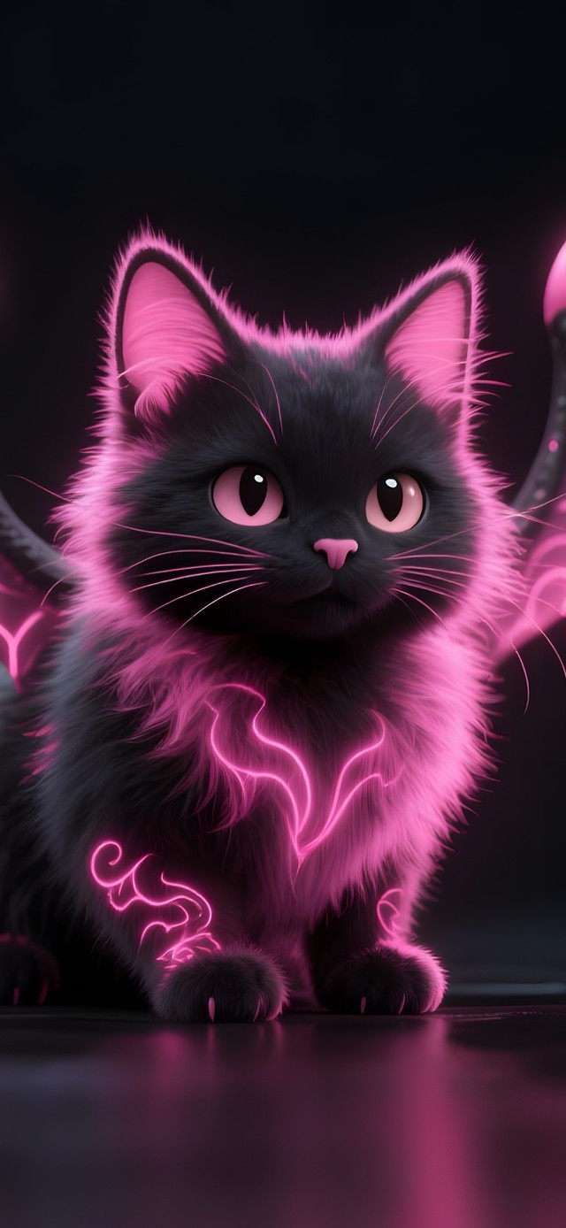 红色魔纹猫咪