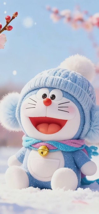 暖暖冬季叮当猫