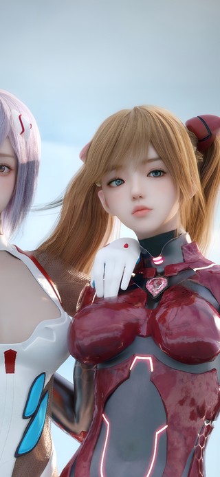 酷炫战甲少女