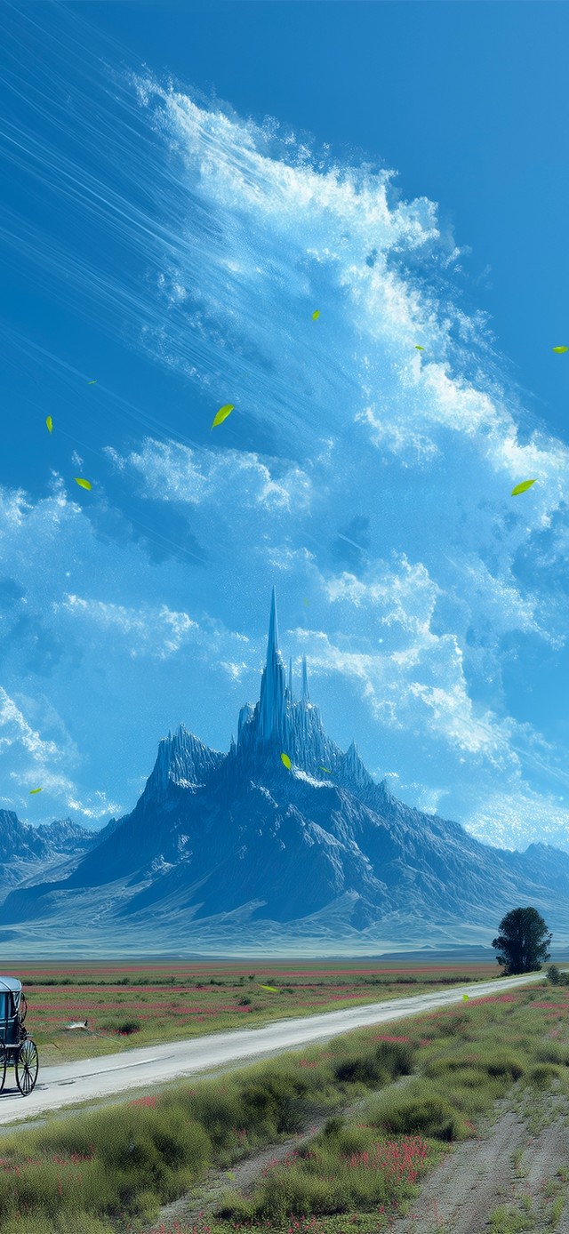 夏日荒野马车